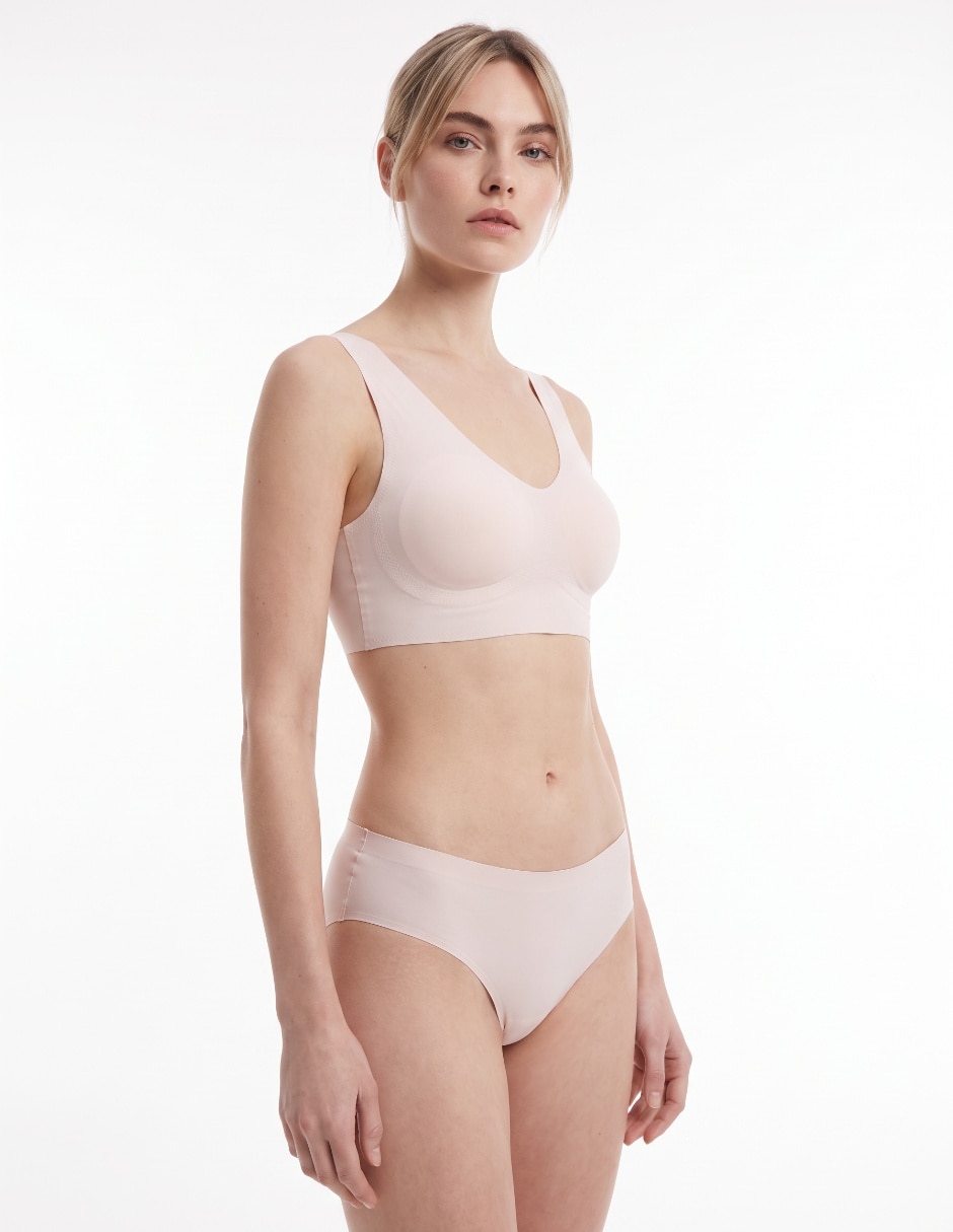 Brassiere copa preformada seamless para mujer 3
