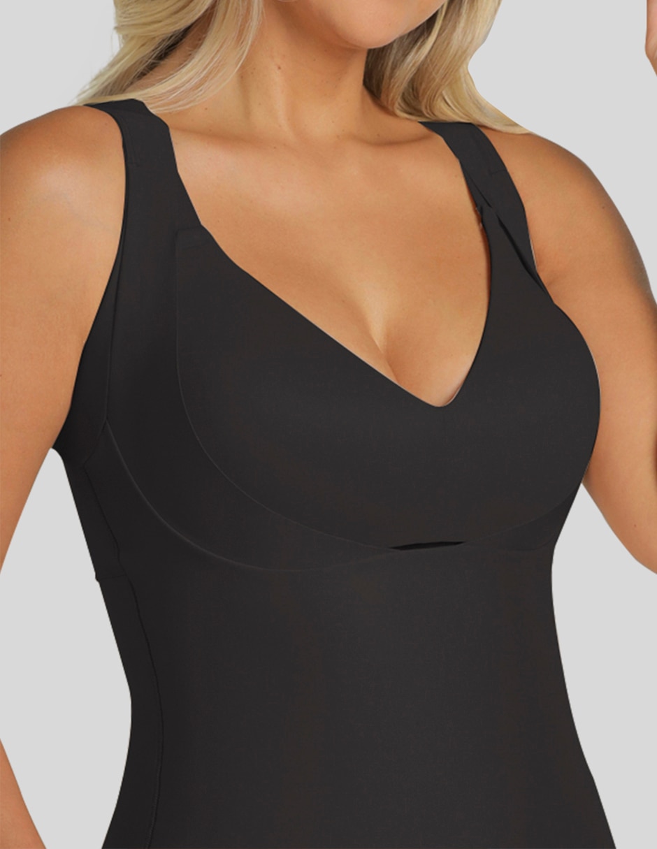 Camiseta tipo faja con compresión media para mujer 2