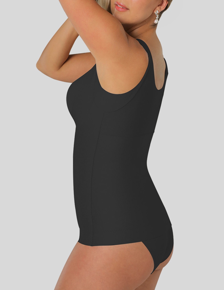 Camiseta tipo faja con compresión media para mujer 4