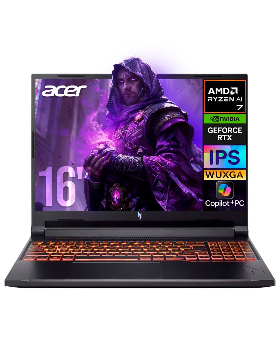 Laptop gamer nh.u25aa.001 16 pulgadas wuxga amd ryzen ai 9 nvidia geforce rtx 5060 16 gb ram 1 tb Laptop gamer nh.u25aa.001 16 pulgadas wuxga amd ryzen ai 9 nvidia geforce rtx 5060 16 gb ram 1 tb