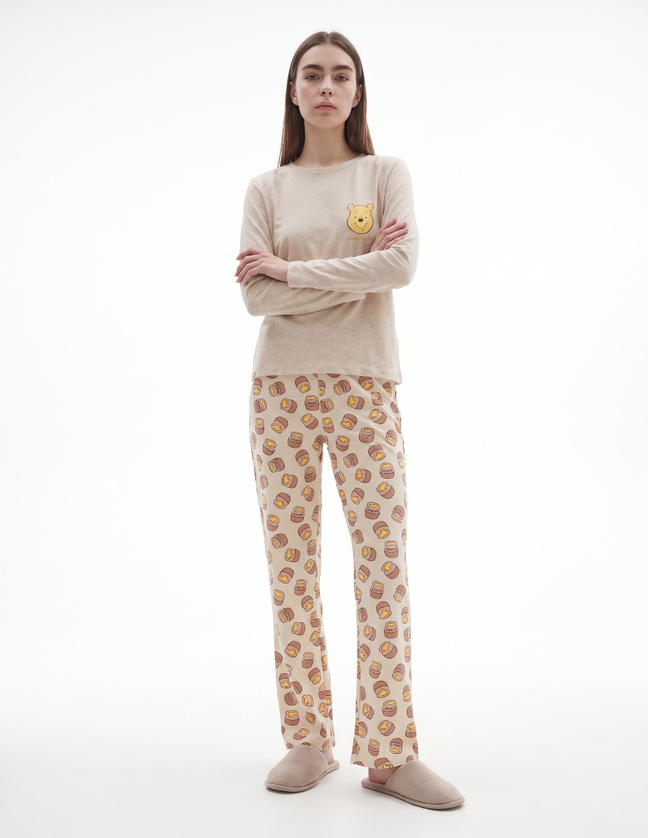 Conjunto pijama Winnie Pooh para mujer