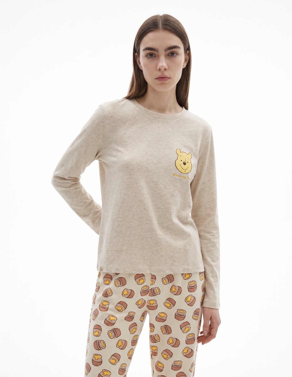 Conjunto pijama Winnie Pooh para mujer 3