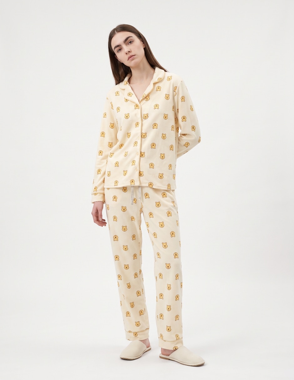 Conjunto pijama Winnie Pooh para mujer