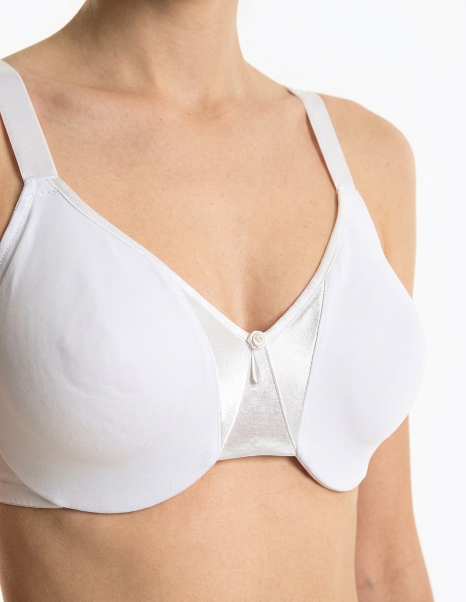 Brassiere demi con copa para mujer 4