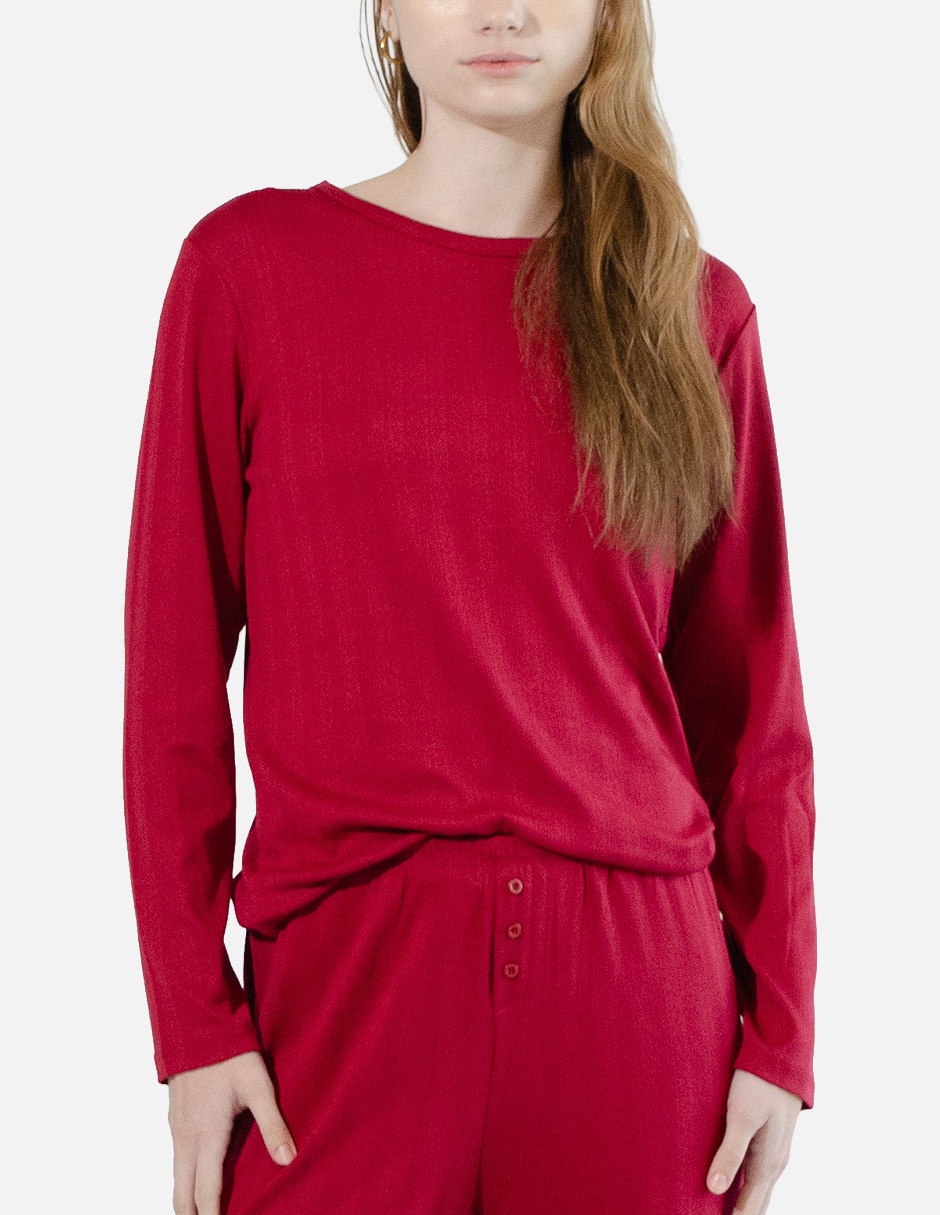 Playera pijama para mujer