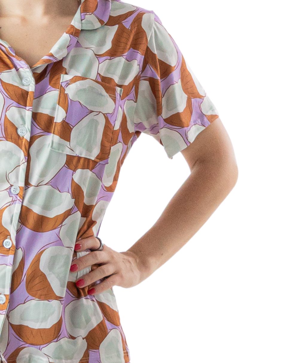 Conjunto pijama pijama frutal para mujer