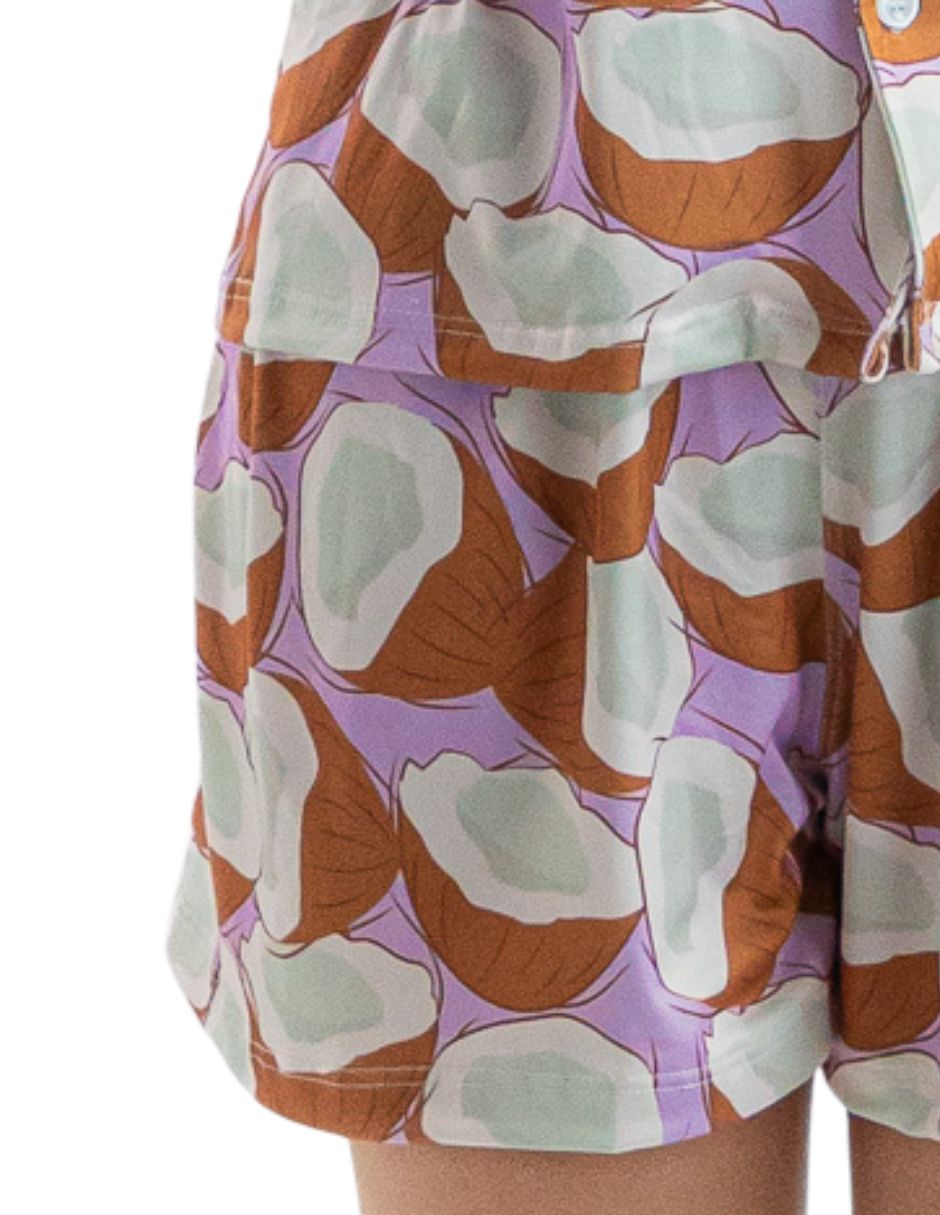 Conjunto pijama pijama frutal para mujer