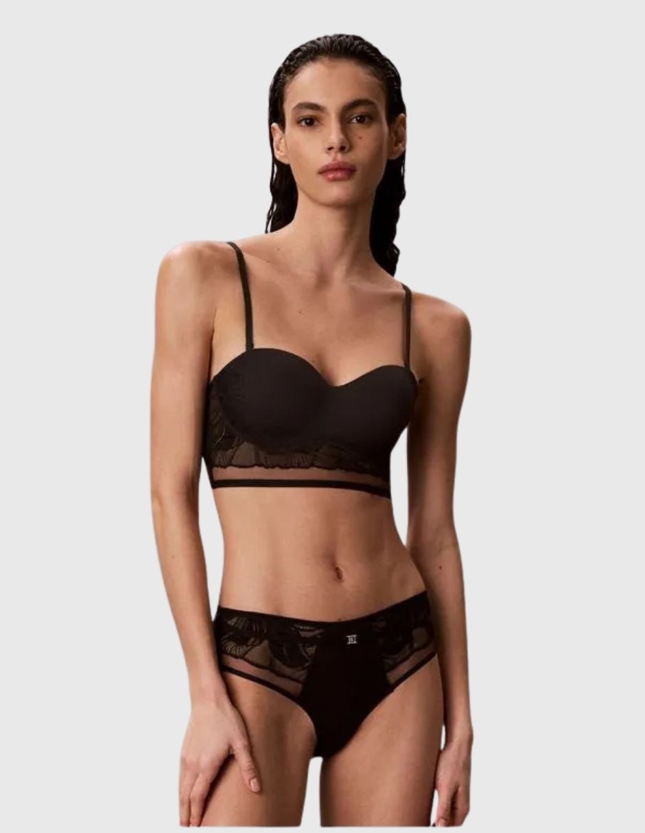 Brassiere balconette con copa spacer para