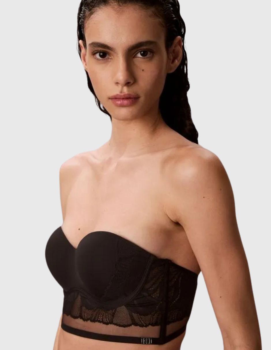 Brassiere balconette con copa spacer para