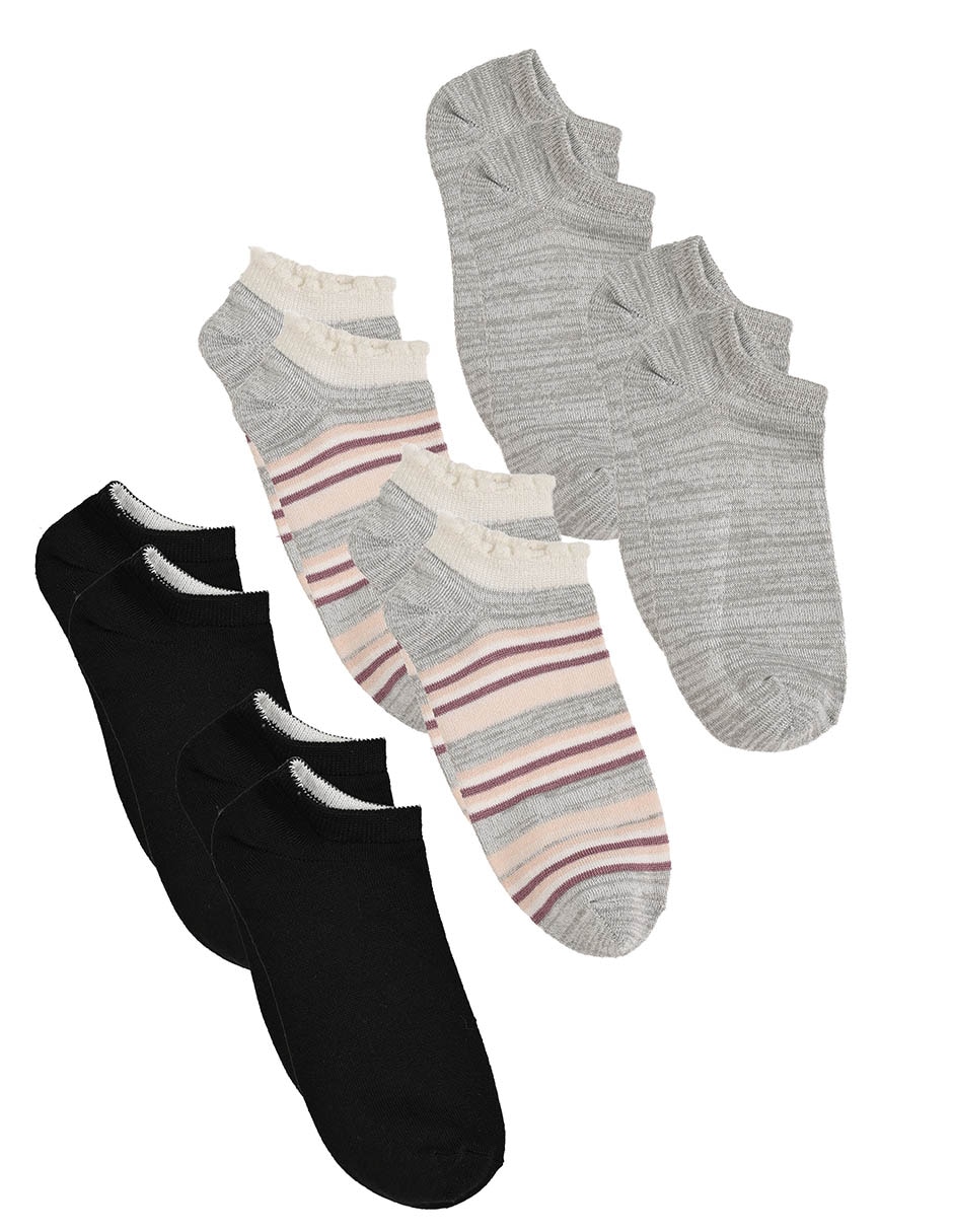 Calcetín comfort para mujer 6 pares Calcetín comfort para mujer 6 pares