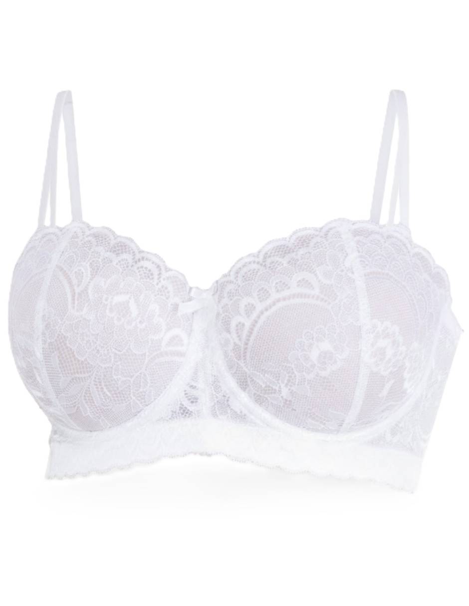 Brassiere bralette con copa para mujer