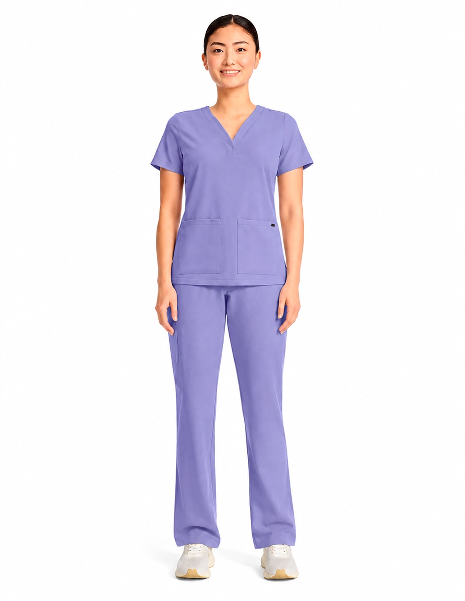 Pijama quirúrgica estilo regular para mujer Pijama quirúrgica estilo regular para mujer