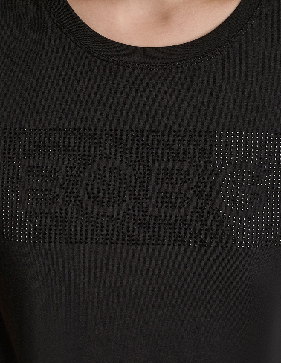 Camiseta cuello redondo manga corta 2