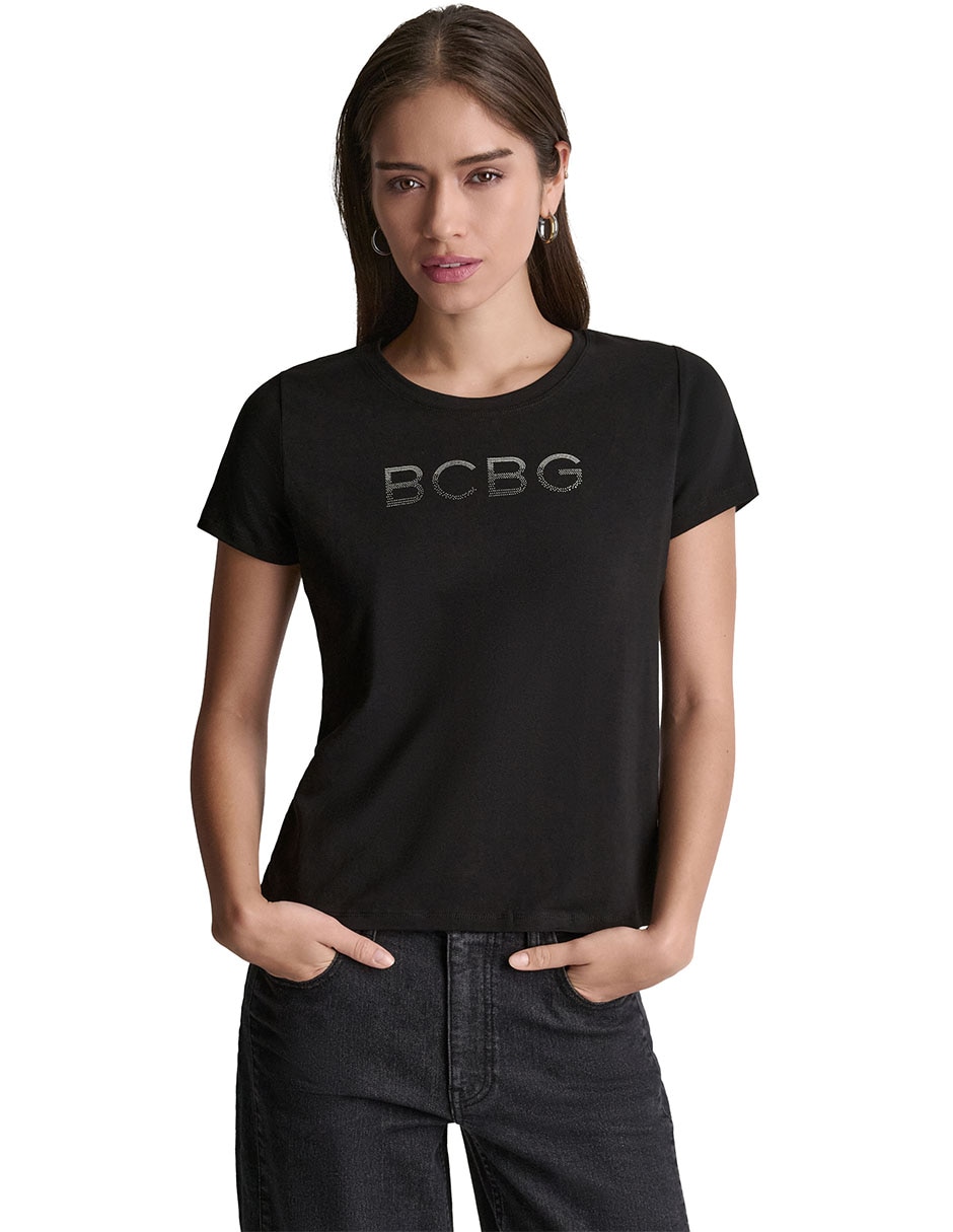 Camiseta cuello redondo manga corta Camiseta cuello redondo manga corta