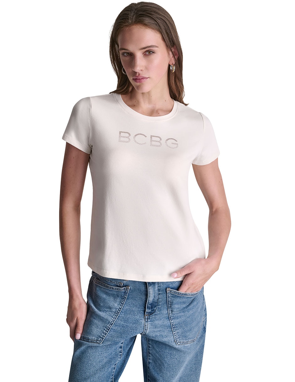 Camiseta cuello redondo manga corta Camiseta cuello redondo manga corta