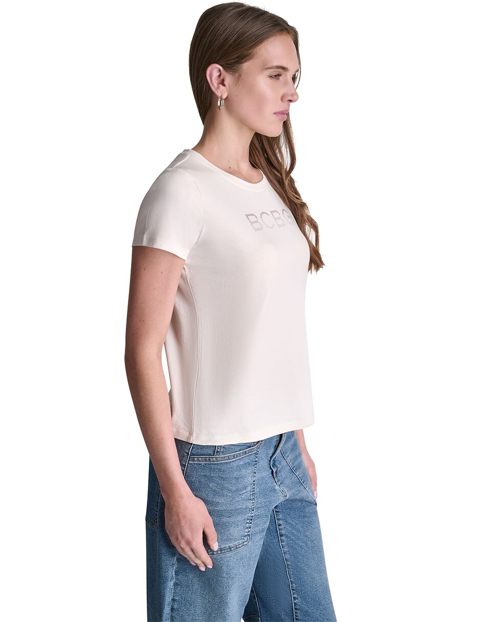 Camiseta cuello redondo manga corta 5