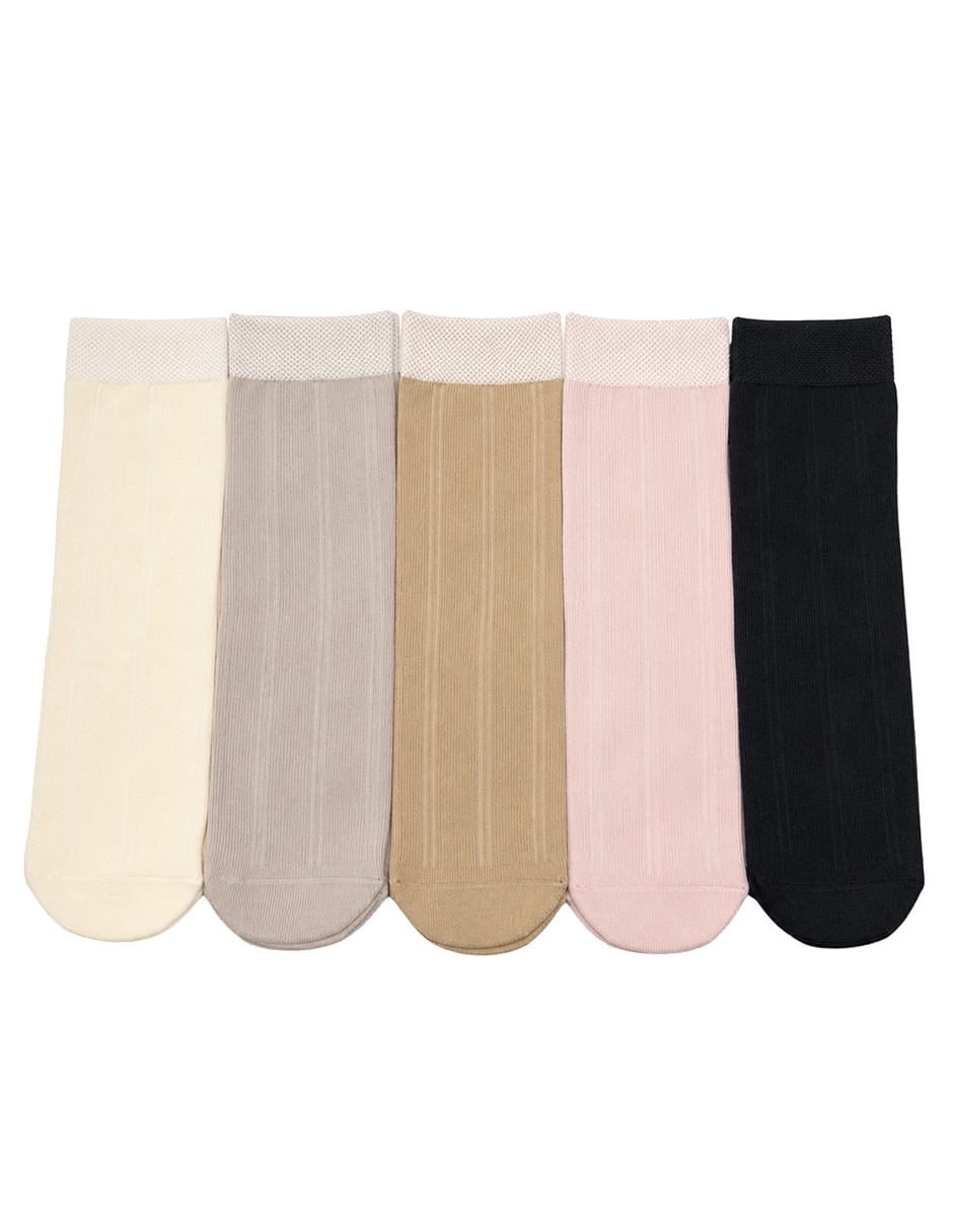 Calcetín Comfort de algodón para mujer 10 pares 6
