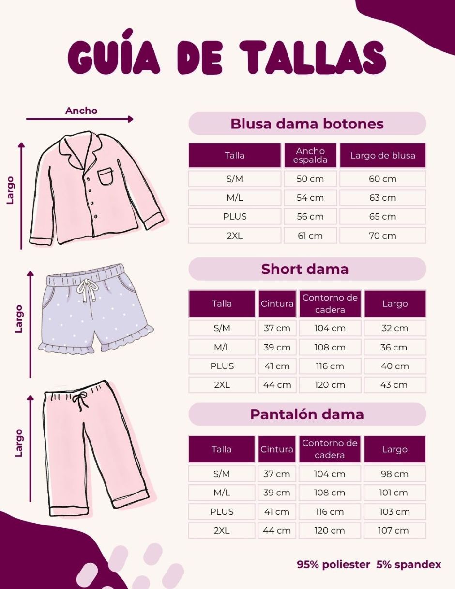 Conjunto pijama para mujer 2
