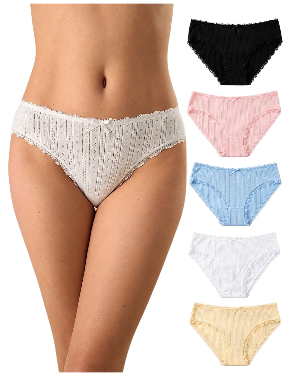 Panty de algodón para mujer