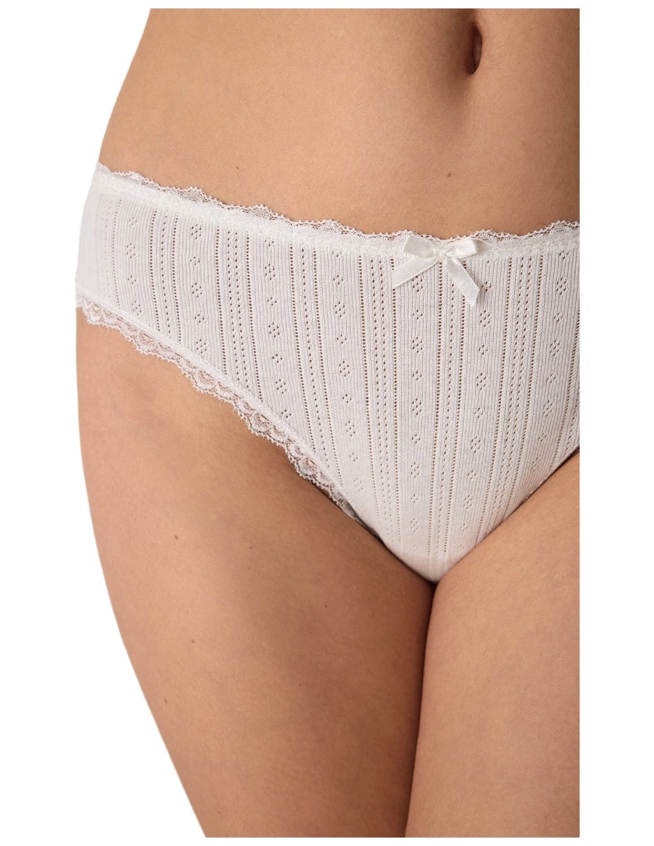 Panty de algodón para mujer