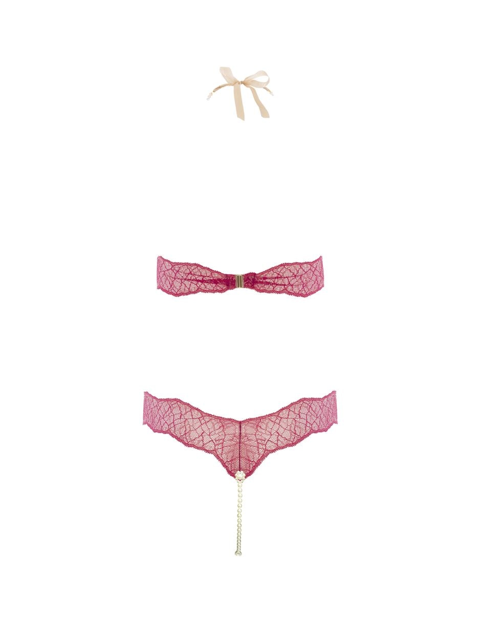 Body cuello Halter escote V para mujer 2