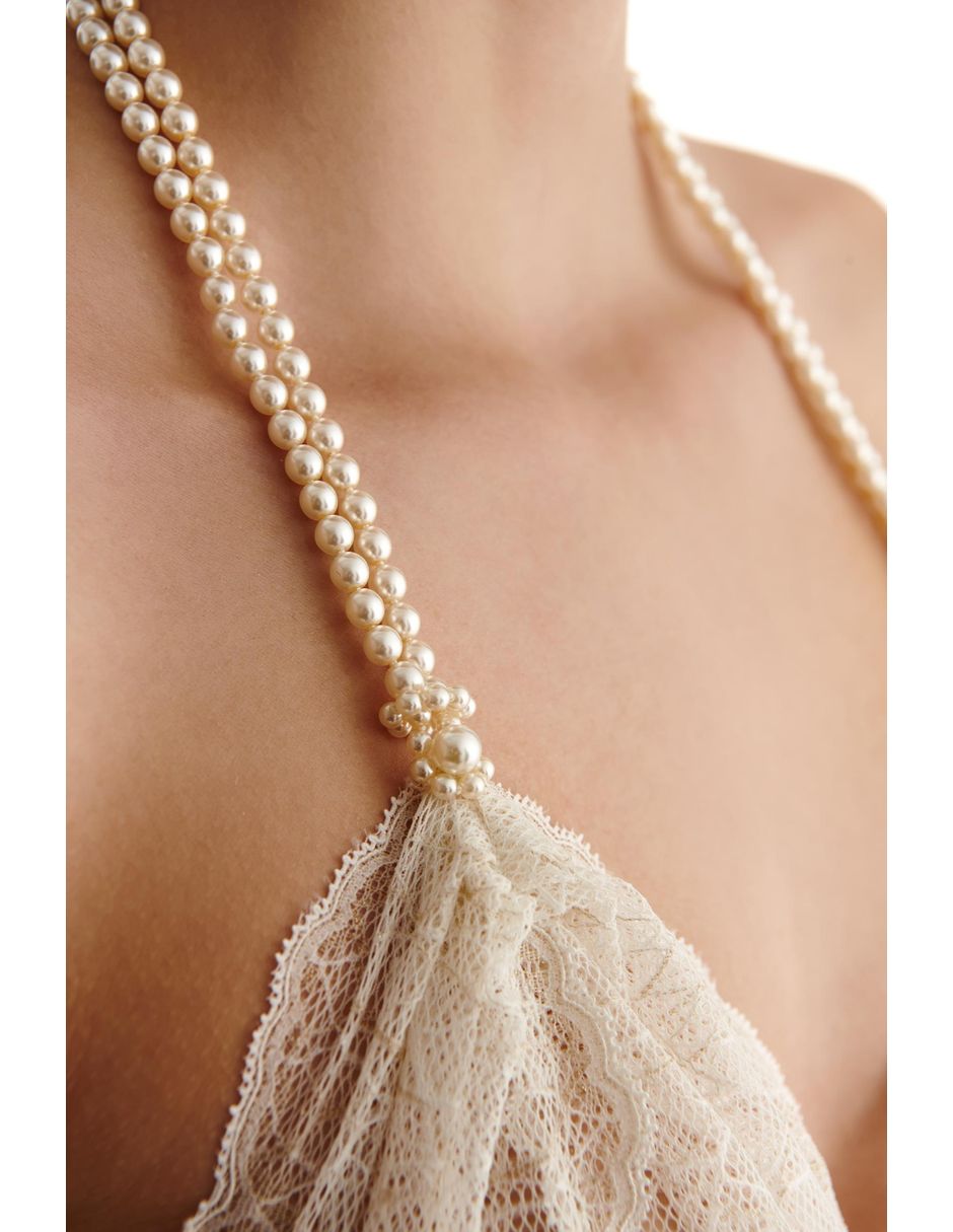 Brassiere/Set brassiere Triangle copa Sin copa Seamless para 4