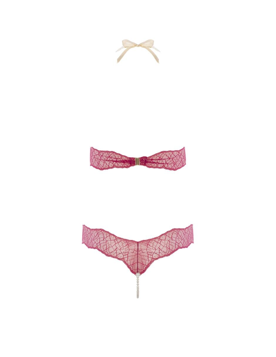 Body cuello Halter escote V para mujer 2