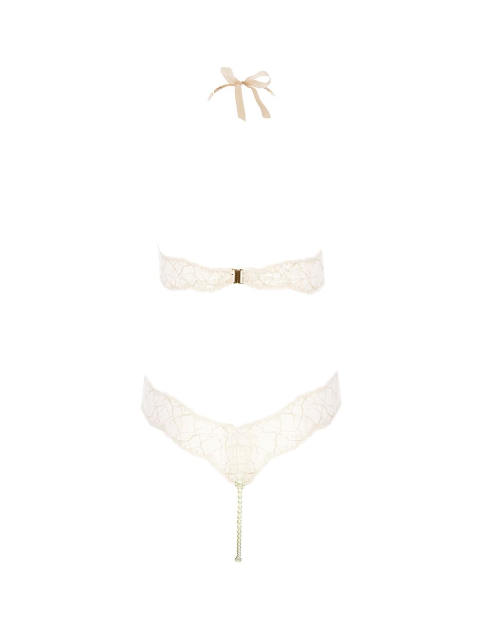 Body cuello Halter escote V para mujer 2