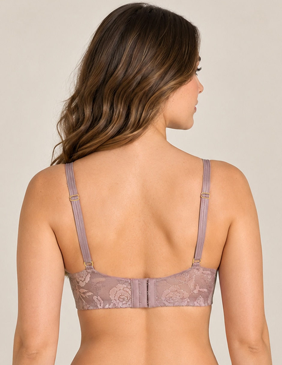Brassiere plunge con copa para mujer 3