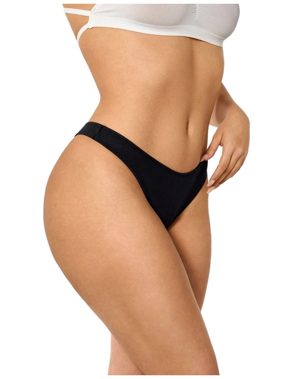 Tanga de algodón para mujer 7
