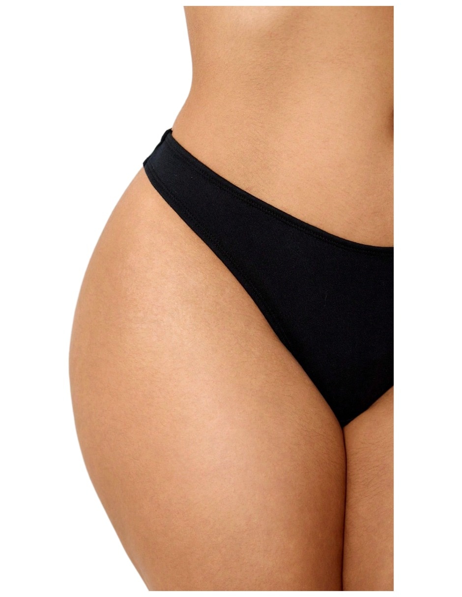 Tanga de algodón para mujer 8