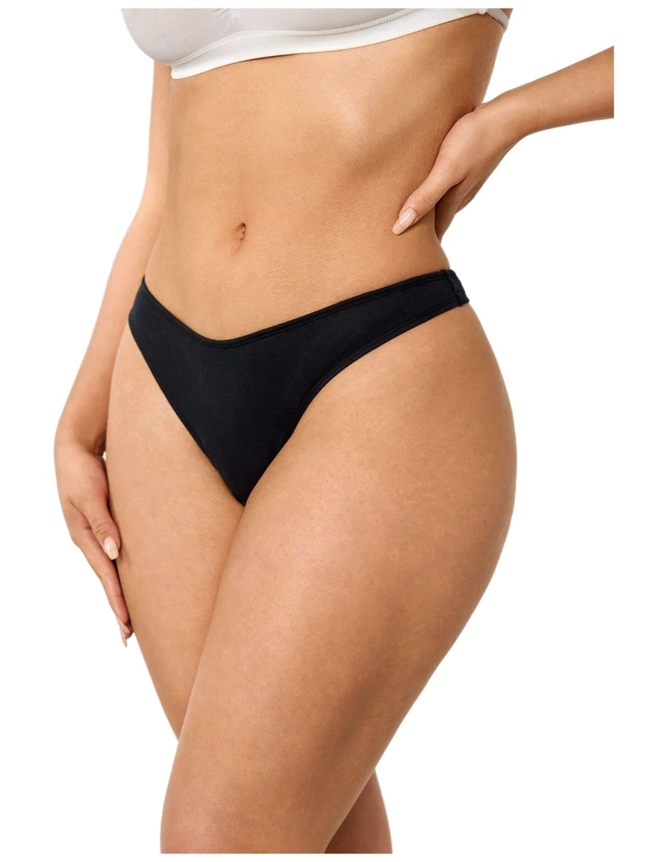 Tanga de algodón para mujer 3