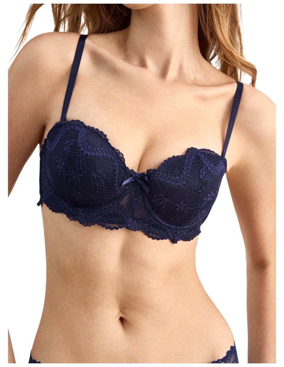Brassiere balconette copa balconette para mujer 7