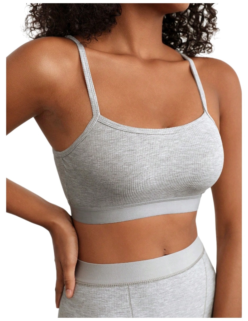 Brassiere bralette copa removible para mujer 2