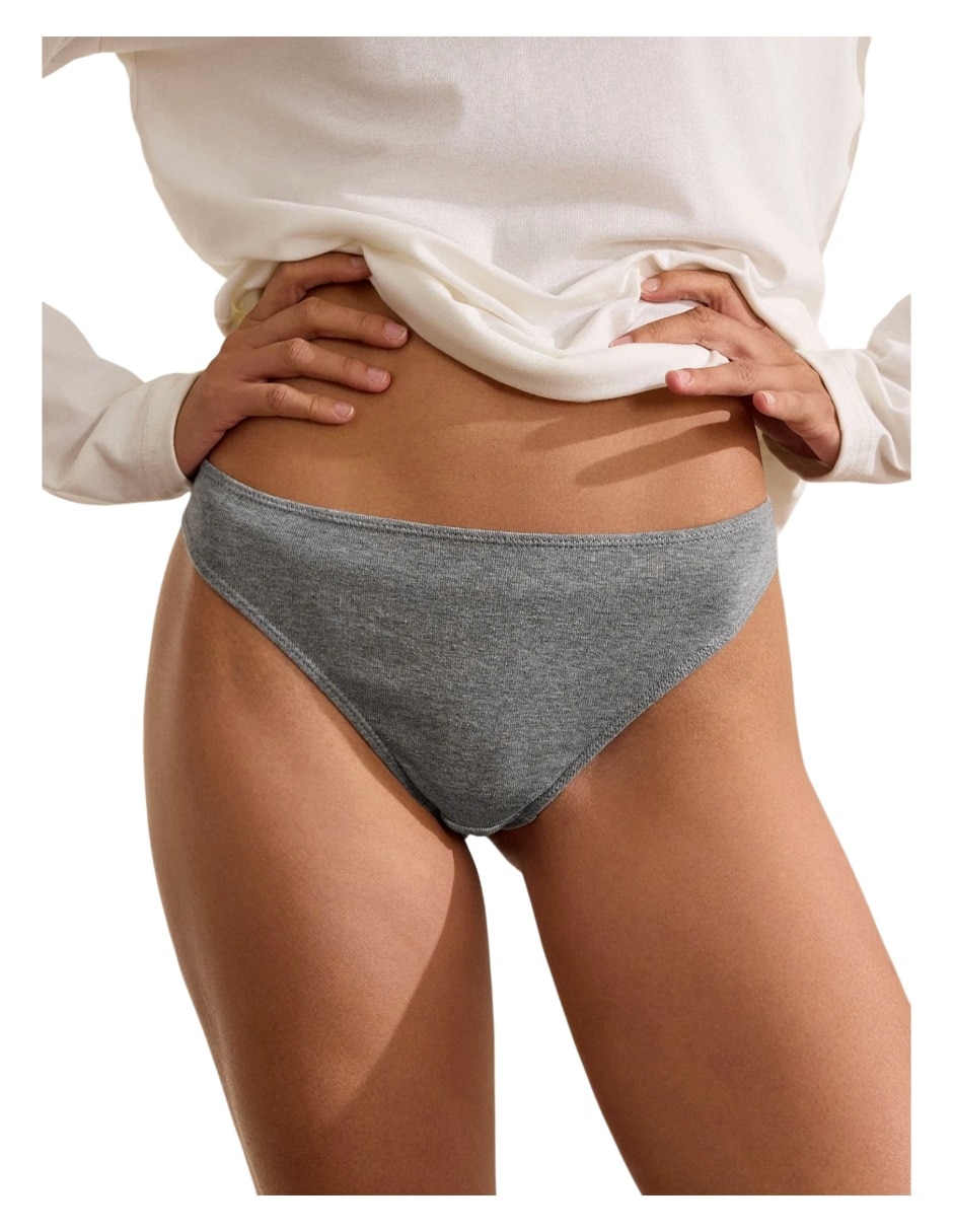 Tanga de Algodón para mujer 2
