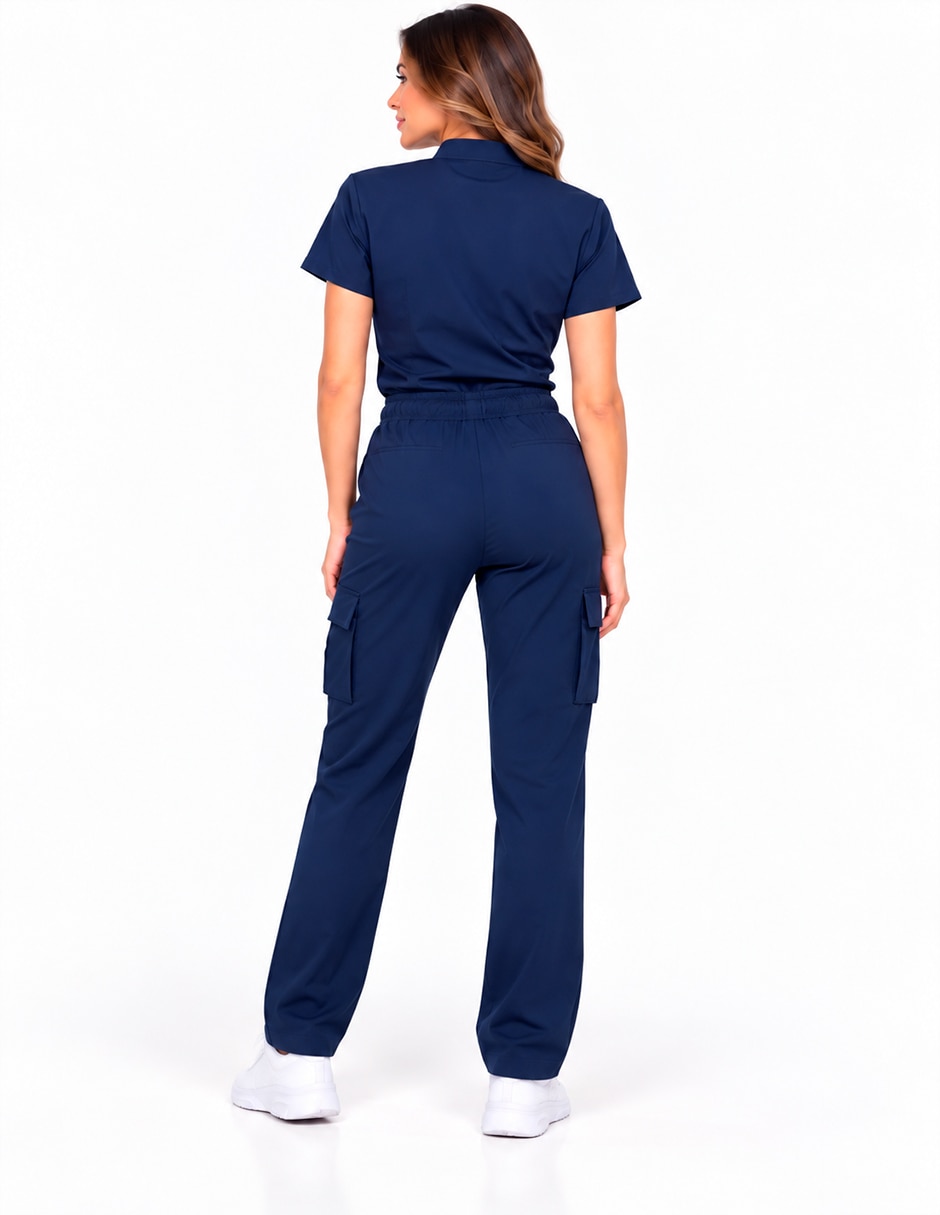 Pijama quirúrgica estilo regular para mujer 2