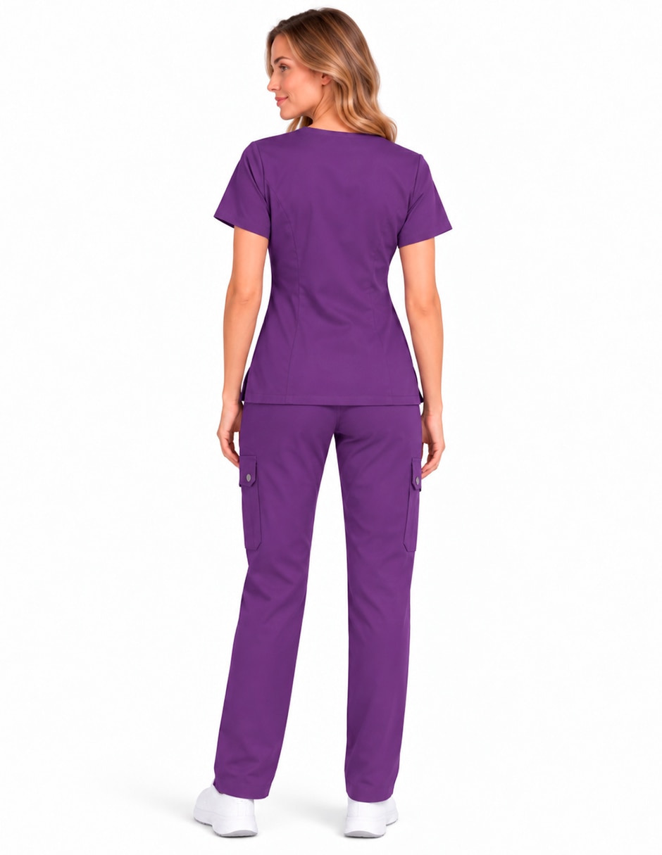 Pijama quirúrgica estilo Regular para Mujer 4