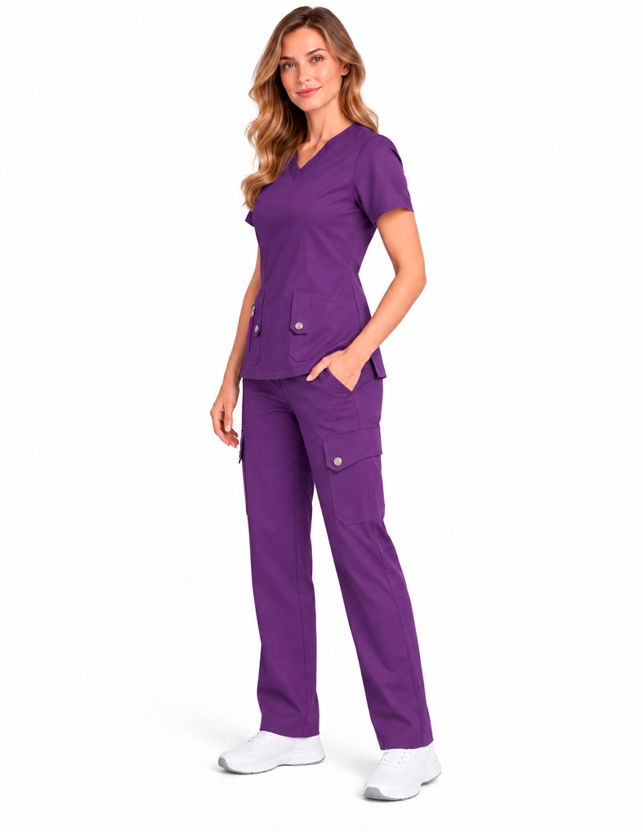 Pijama quirúrgica estilo Regular para Mujer 3