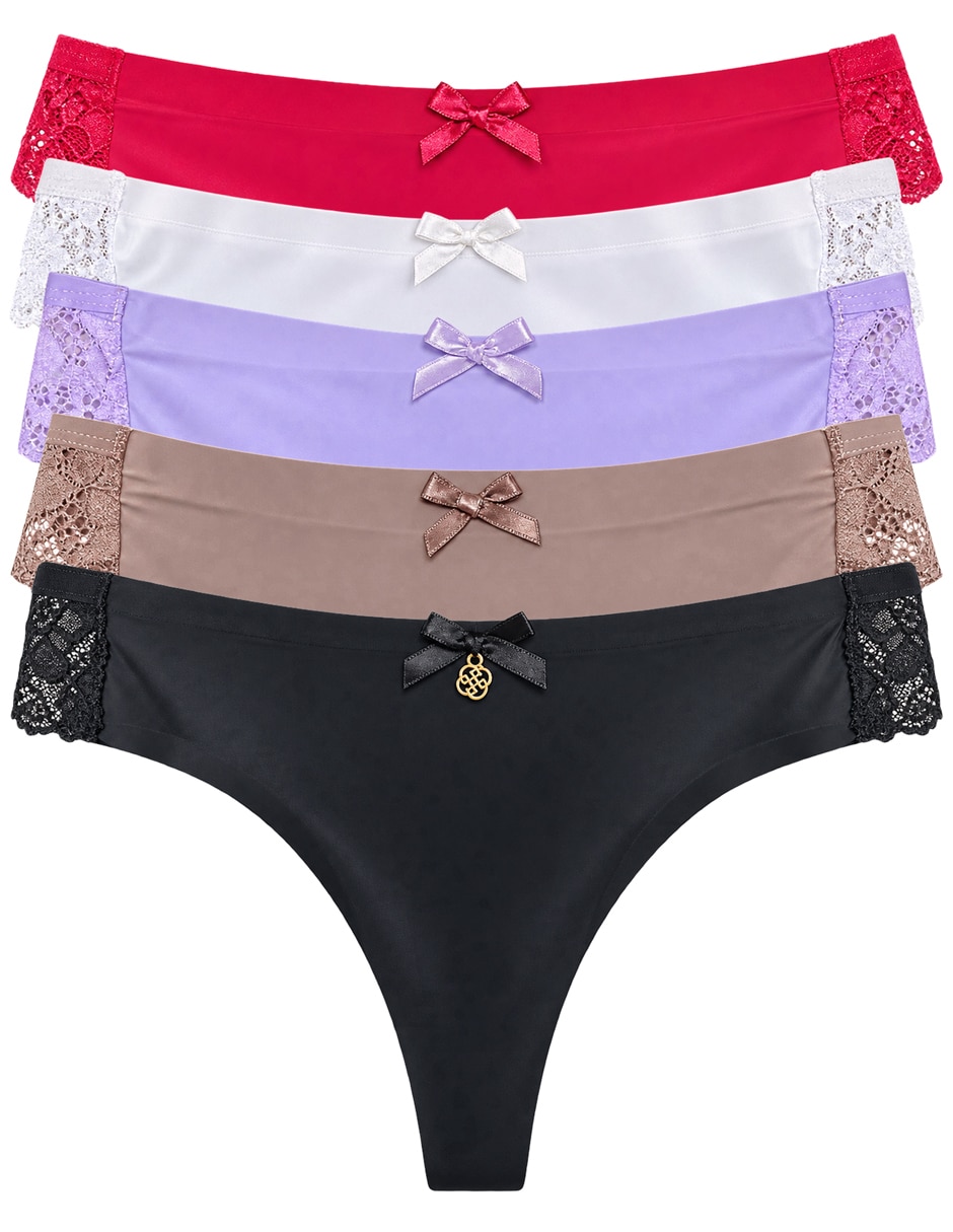 Tanga de Nylon y elastano para mujer 2