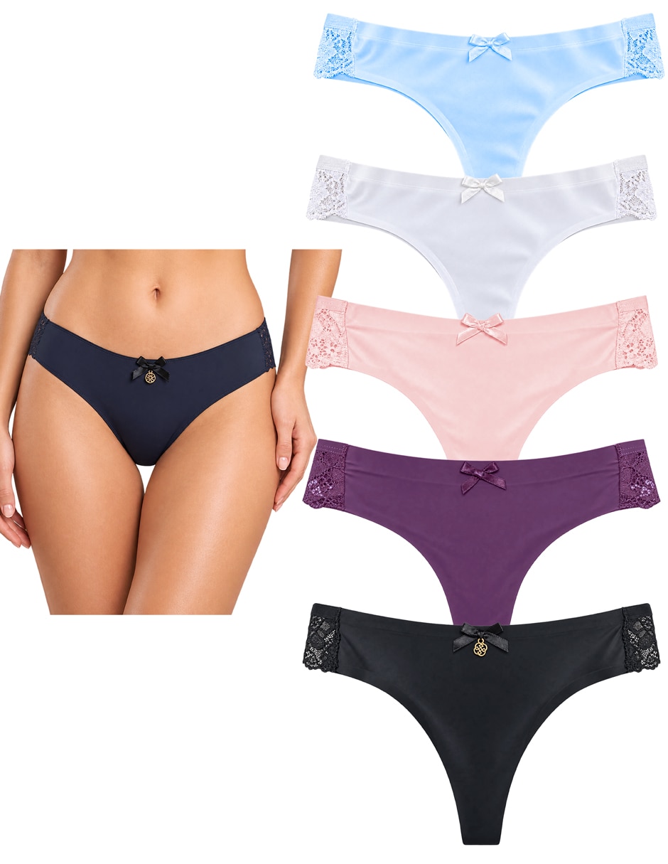 Tanga de Nylon y spandex para mujer Tanga de Nylon y spandex para mujer