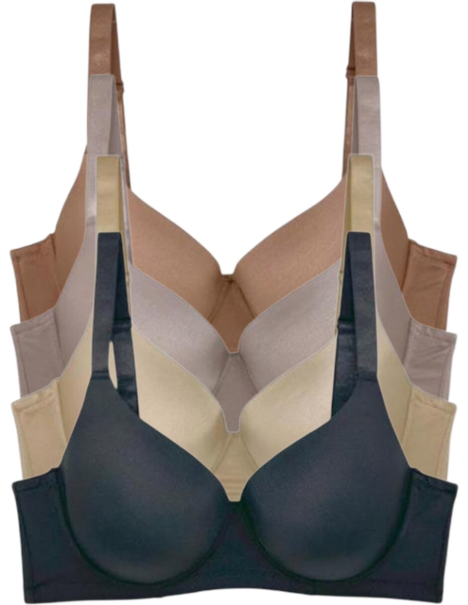 Brassiere/Set brassiere Brassiere demi copa Preformada Seamless para 2