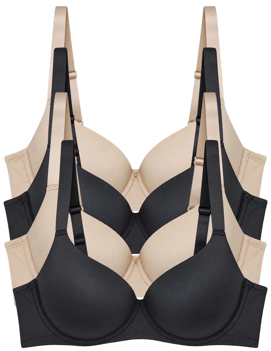 Brassiere/Set brassiere Brassiere demi copa Preformada Seamless para 2