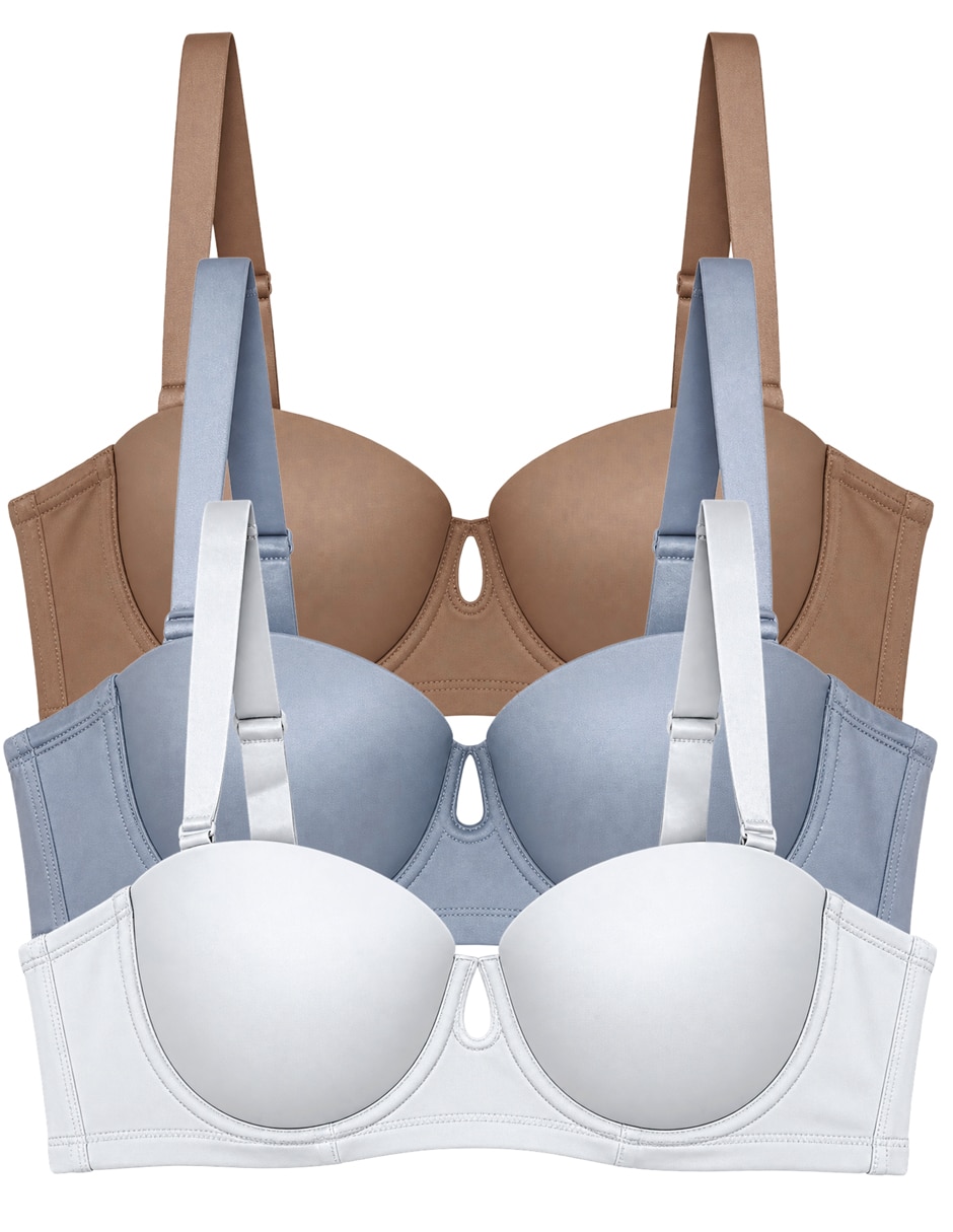 Brassiere/Set brassiere Brassiere demi copa Preformada Seamless para 2