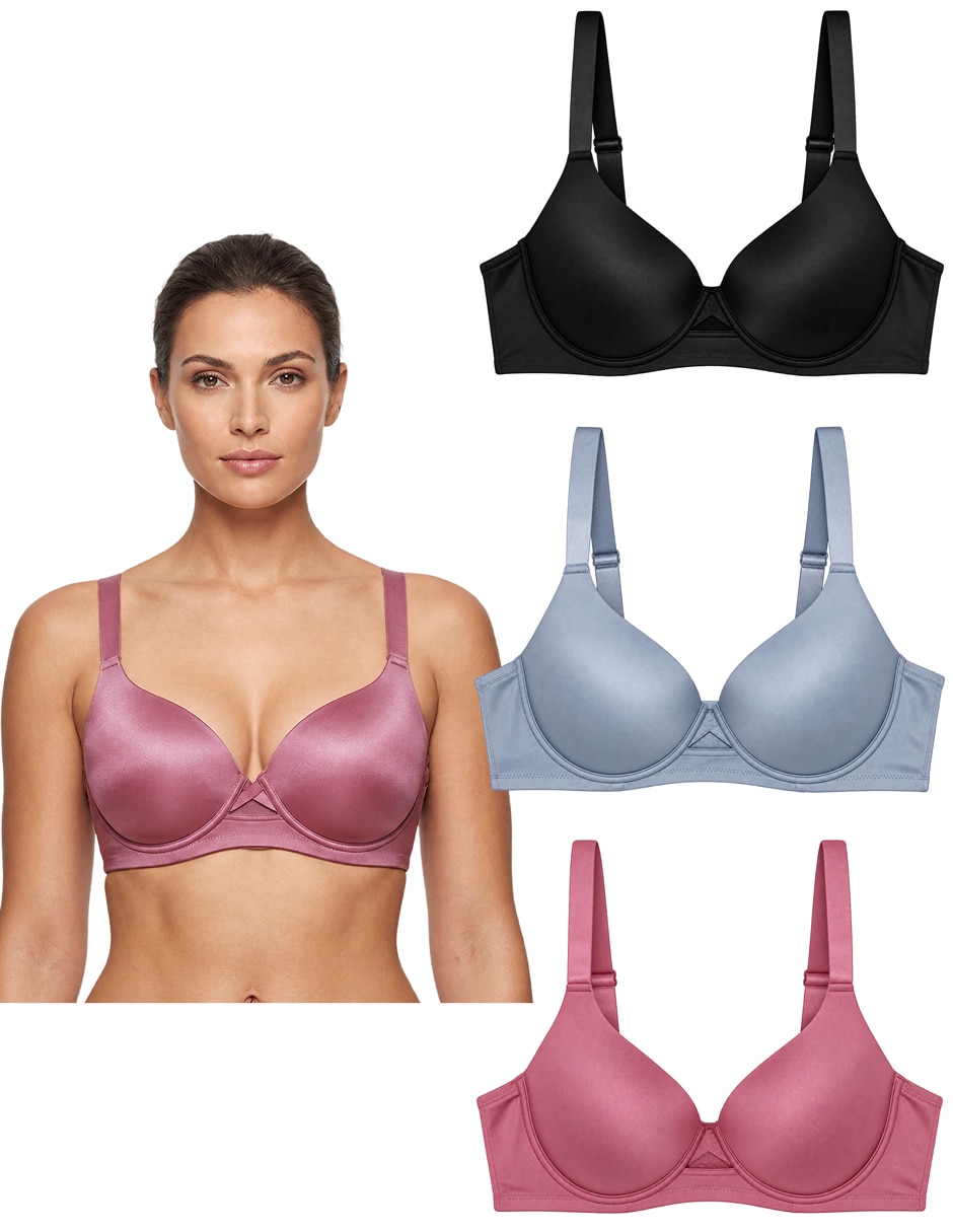 Brassiere/Set brassiere Brassiere demi copa Preformada Seamless para