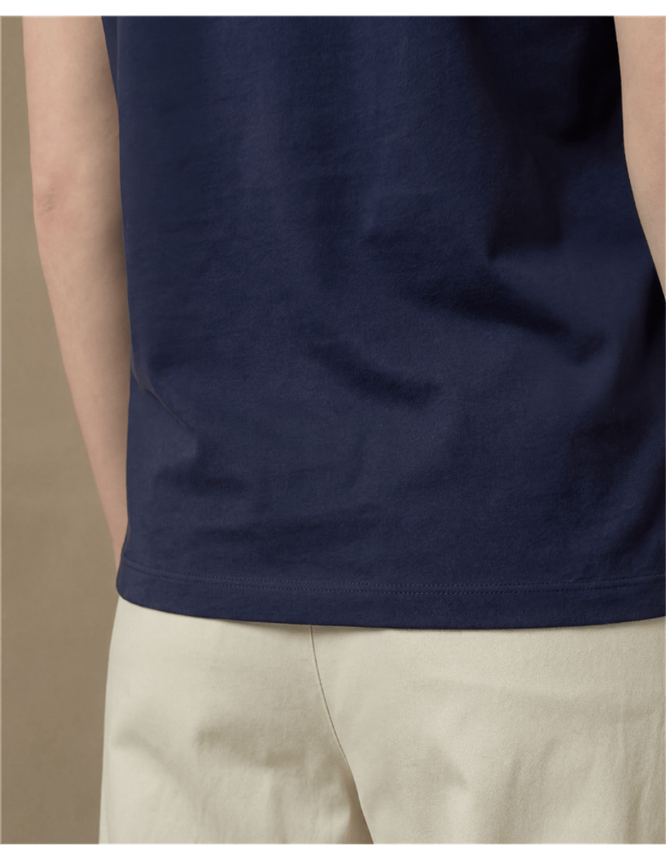 Camiseta cuello Redondo Regular manga Corta de Algodón
