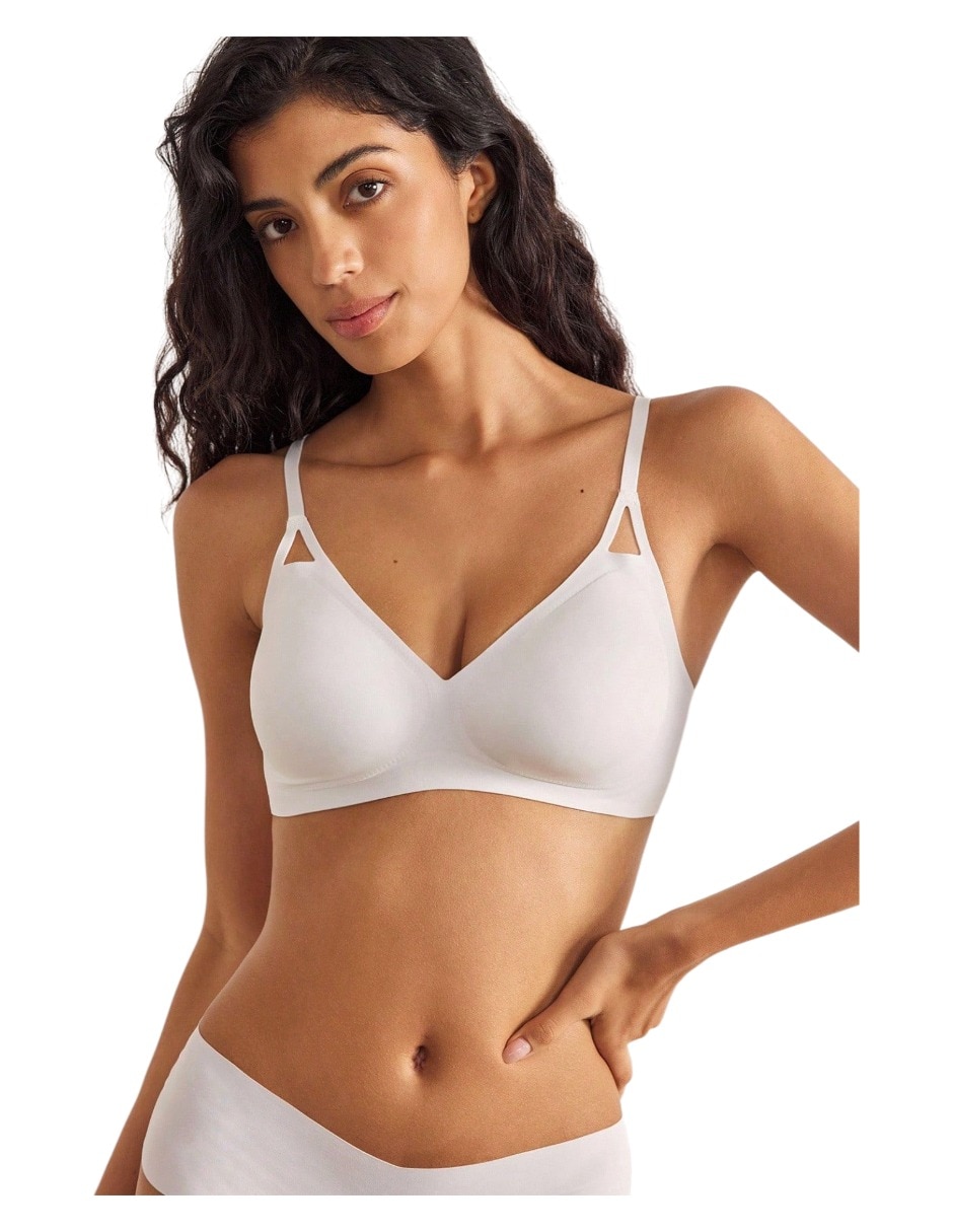 Brassiere/Set brassiere Brassiere corrector copa Media copa Seamless para 4
