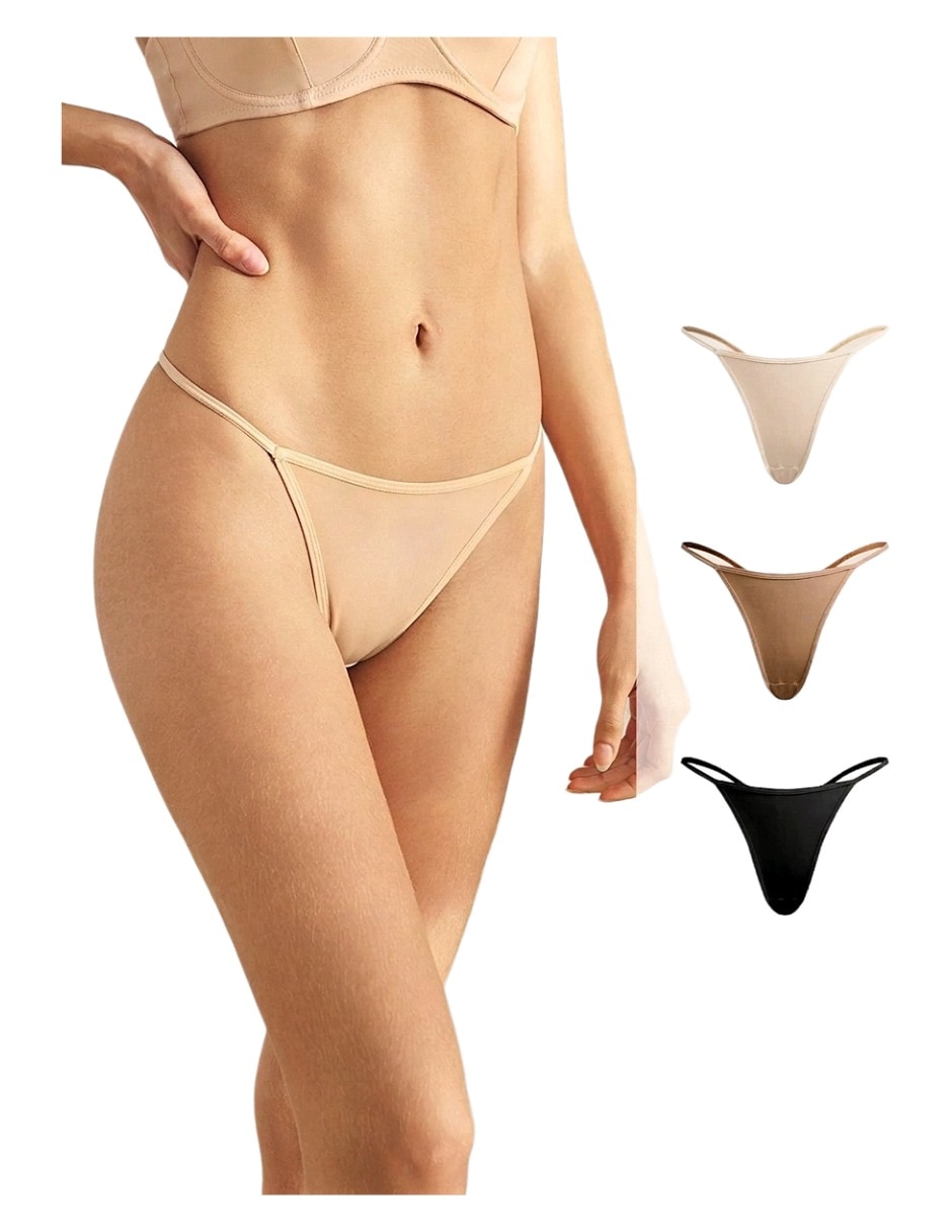 Tanga de Poliamida y elastano para mujer Tanga de Poliamida y elastano para mujer