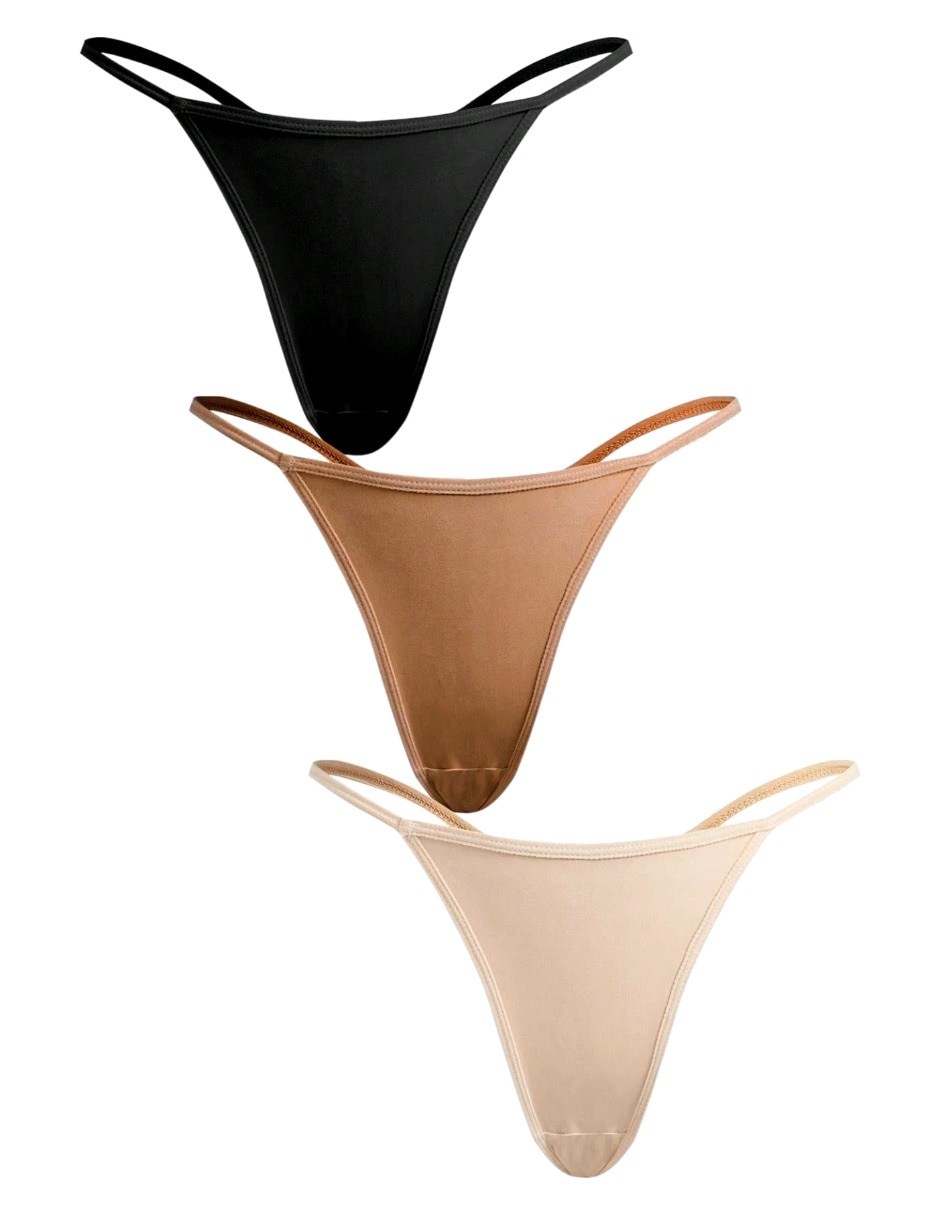 Tanga de Poliamida y elastano para mujer 5