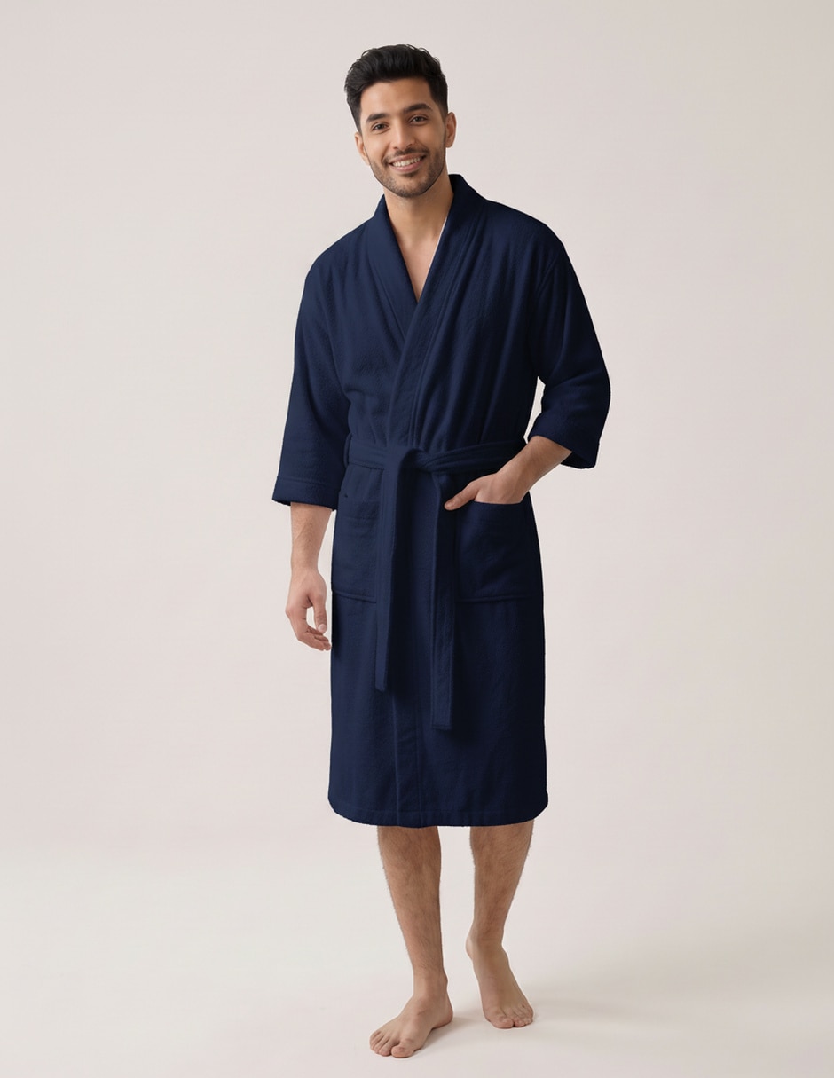 Bata de baño para hombre