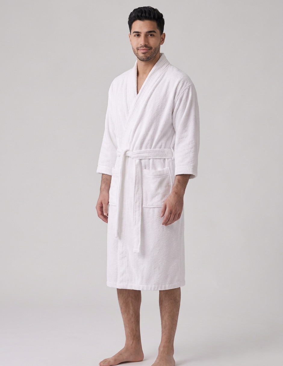 Bata de baño para hombre 4